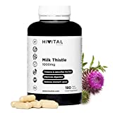 Cardo Mariano 1000 mg | 180 cápsulas veganas (Suministro para 6 meses) | Con un 80% de Silimarina y...