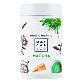 Té Matcha 100% Ecológico 80g [grado ceremonial]. Té Verde en polvo Orgánico de Japón. Té...