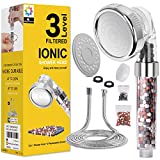 Magichome Alcachofa Ducha con Manguera 2M, 3 Modos Cabezal Ducha, Grifo Ducha con Alta Presiòn,...